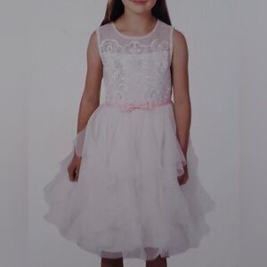 Jona Michelle white formal dress size 12